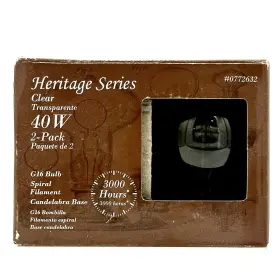 0772632 HERITAGE SERIES Litex Dimmable Edison Light Bulb