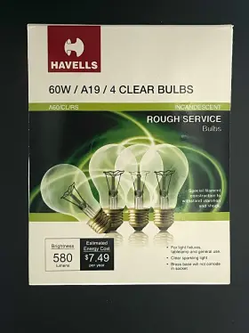 5060195 HEVELLS Box Light Bulbs Pack Nos