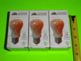 1651A HIMALAYAN GLOW Natural Salt Lamp Led Light Bulbs