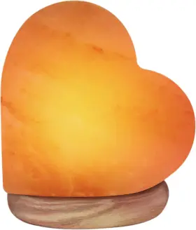 944AC HIMALAYAN GLOW Usb Heart Salt Lamp Multicolor