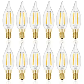 CA10-2W-2700-12 HIZASHI Candelabra Led Bulb Dimmable