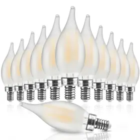 FROSTED-CA10-6W-WW-12 HIZASHI Candelabra Light Led Dimmable