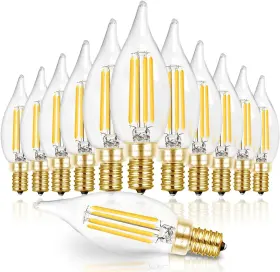 LY-C35-6W-5000-90-C HIZASHI Candelabra Bulb Dimmable Led