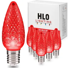680912047784 HLO LIGHTING Set Christmas Lights Faceted Led
