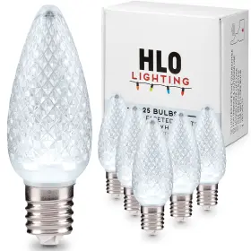 680912047807 HLO LIGHTING Set Christmas Lights Faceted Led