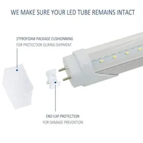742297620591 HMINLED Led Tube Light Ballast Bypass Cover Bul #2