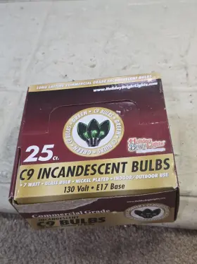 3-25 HOLIDAY BRIGHT LIGHTS Pack Led Bulbs