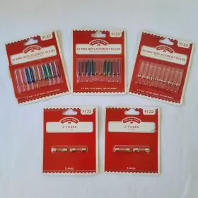 10-2022 HOLIDAY TIME Christmas Light Mini Bulbs Amp #2
