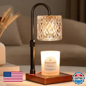 B0DZCBX3SG HONG-IN Dimmable Candle Warmer Lamp Timer Ht Wax