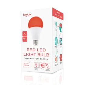 HOOGA-BULB-RED-SINGLE-7W HOOGA Sleep Light Blocking Night
