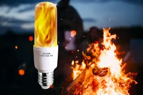 723585594992 HOOGALIFE Led Flame Effect Light Bulb Gravity #2