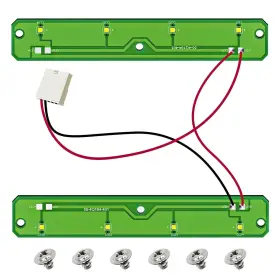 Hpuy W11043011 Refrigerator Led Light No Cover Replaces W11042554 W11527432 W113