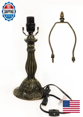 B0CD2KSN2P HUIMEIJU Tiffany Table Lamp Base Lampshade