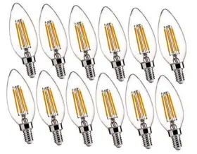 DSB1140FIL-C27 HUOSHI LIGHTING Led Candelabra Bulbs Pack