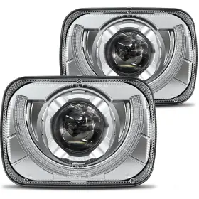 G9F-P HWSTAR Bright Led Headlights Jeep Yj