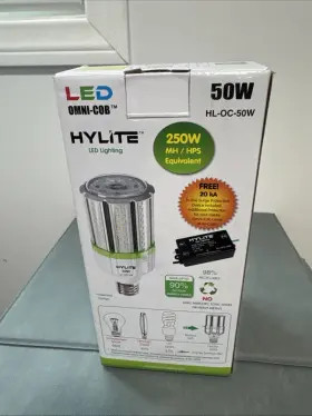 HL-OC-50W-EX39-50K HYLITE Led Omni Cob Lamp Bulb Equi Surge