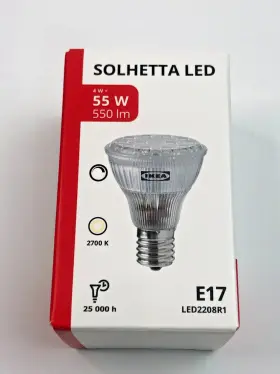 005.505.11 IKEA Solhetta Led Reflector Dimmable Bulb