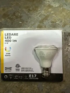 103.658.34 IKEA Ledare Led Bulb Im Table Lamp