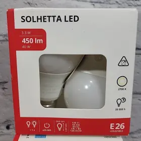 905.301.18 IKEA Solhetta Led Bulb Globe Opal #2