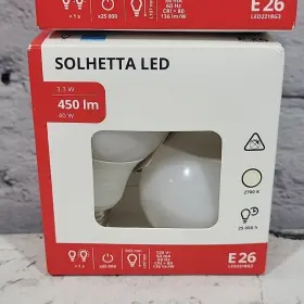 905.301.18 IKEA Solhetta Led Bulb Globe Opal #3