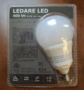 LED1221G7 IKEA Ledare Led Lightbulb