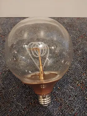 LED1483G2 IKEA Nittio Amber Led Light Bulb #2