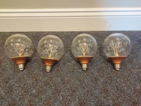 LED1483G2 IKEA Nittio Amber Led Light Bulb