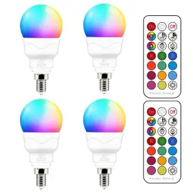 FLM-IL-2GRWW5WE12 ILC Led Light Bulbs Changing Base Candel