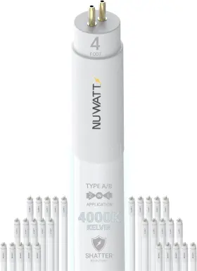 NW-T5F-4-24W-40K-30P LED Pack Tube Lights Hybrid Bulbs Hig