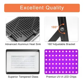 610406127319 INSHAREPLUS Pack Uv Flood Light Waterproof #2