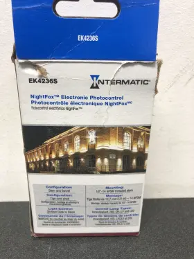 EK4236SD89 INTERMATIC Nightfox Led Incandescent Photocontrol #2