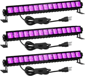 732688956422 ISUERFY Pack Waterproof Led Light Bar Blacklight