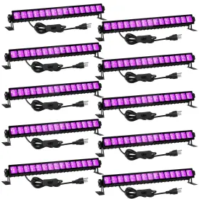 SUER-36W-UV-10 ISUERFY Pack Waterproof Led Light Bar Flood
