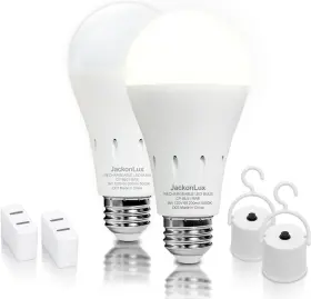 680168977781 JACKONLUX Rechargeable Led Bulb Function Battery