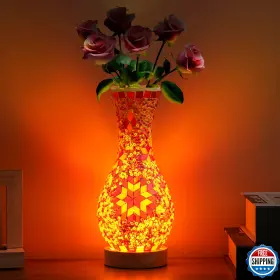B0DWMRBC7J JAITAIK Turkish Mosaic Table Lamp Living Bedroom