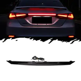 Jdmtech Jdm-rb-091b Smoked Lens Dynamic Sequential Turn Signal Lamp Led Drl Brake Light Rear Tail