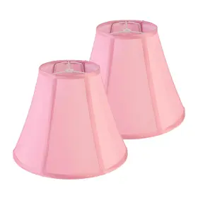 B0FRXGR1W2 JERHOUS Pink Lamp Shades Rayon Silk Lampshade