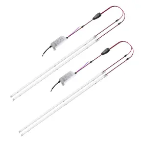 655036614143 JIMWHEN Led Retrofit Magnetic Troffer Whi Kit