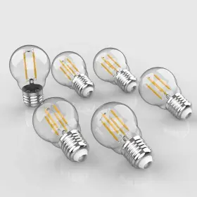 BLB-G45A-SET6 JONATHAN Y Dimmable Led Edison Glass Bulbs Pack