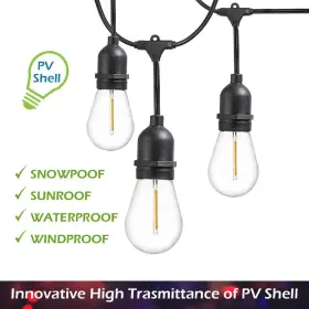 JC-1WL-1808 JSLINTER Led Light Bulbs Shatterproof Edison #3