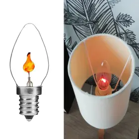 761594649173 JUZIZJMEFOD Flickering Flame Light Bulbs Base #3