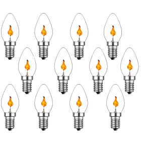 761594649173 JUZIZJMEFOD Flickering Flame Light Bulbs Base