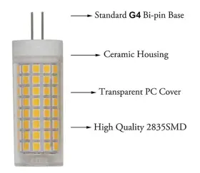G4039-102 K-JINGKELAI Led Light Bulbs Dimmable Halogen #2