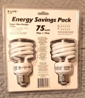 602846805728 K-LITE Energy Twister Light Bulbs #2