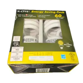 KL1992B K-LITE Pack Energy Twister Light Bulbs