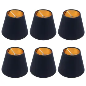 B0FNCX9BT7 KENQULIO Lamp Shades Clip Bulb Chandelier Set Mini