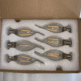 C35T KEYMIT TECHNOLOGY COMPANY Led Filament Bulbs Pack Box