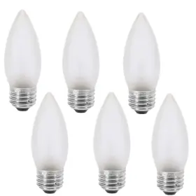 IEWOIU-32 KFDKRG Frosted Flame Tip Chandelier Light Torpedo