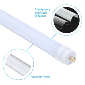 T8-FA8 KOMINT Single Pin Led Tube Light Bulbs #2