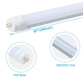 T8-FA8 KOMINT Single Pin Led Tube Light Bulbs #3
